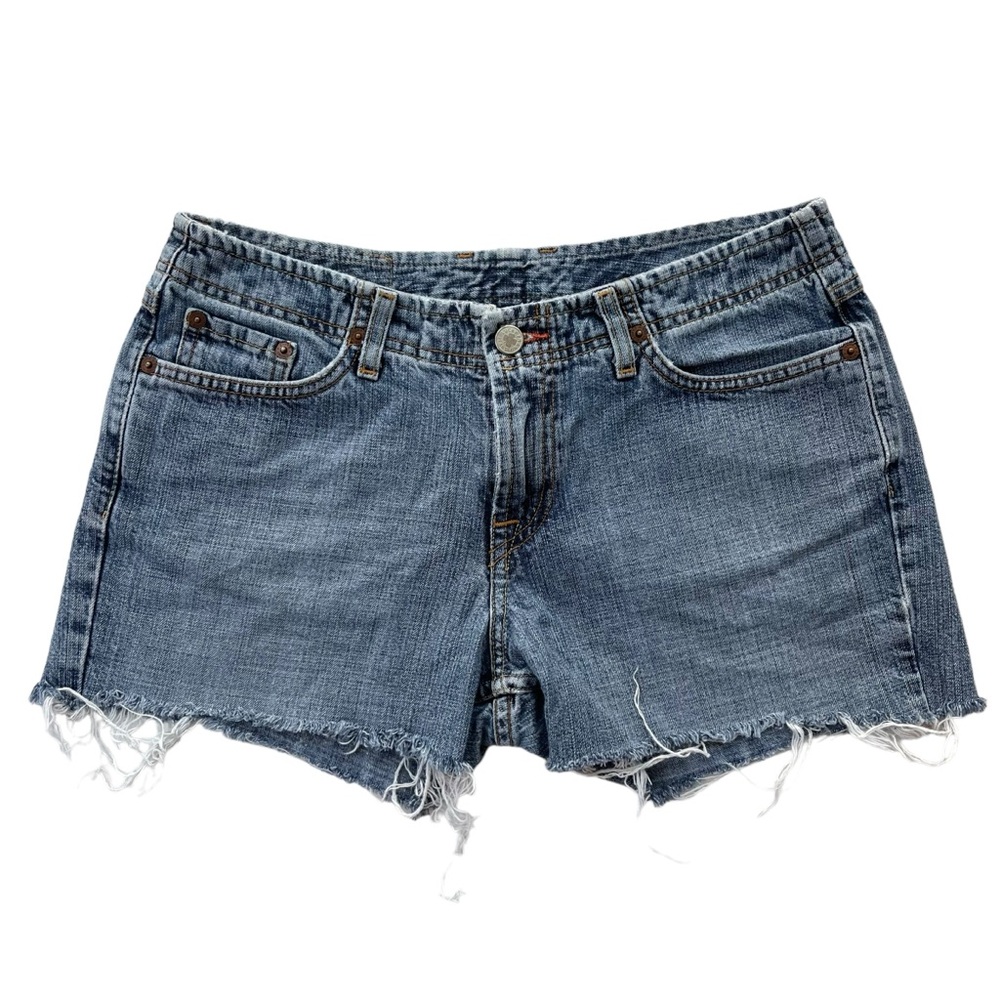 Lucky Brand Women’s 8, W29 Light Wash Denim Vintage Dungarees Wonder Jean Shorts